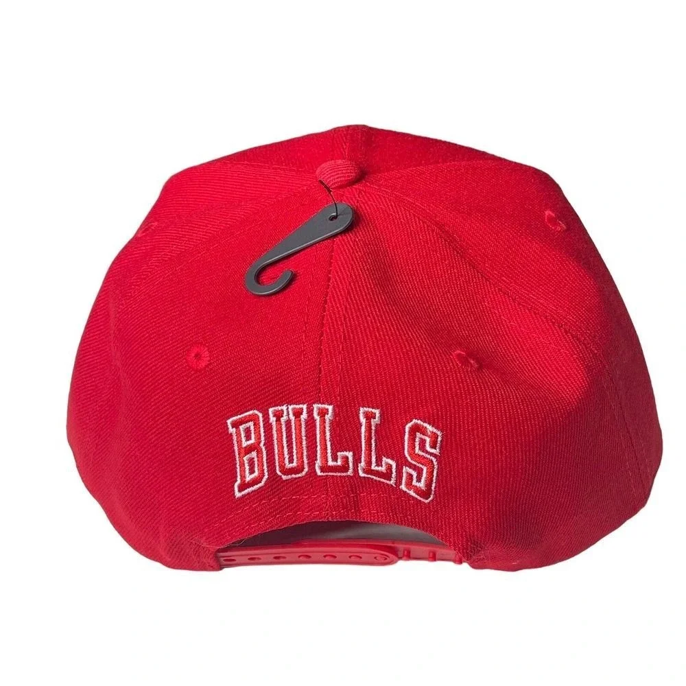 Chicago Bulls Ultra Game NBA Red Snapback Hat Cap Adult‎ OSFM